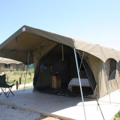 Lodging & Areas - tented camp