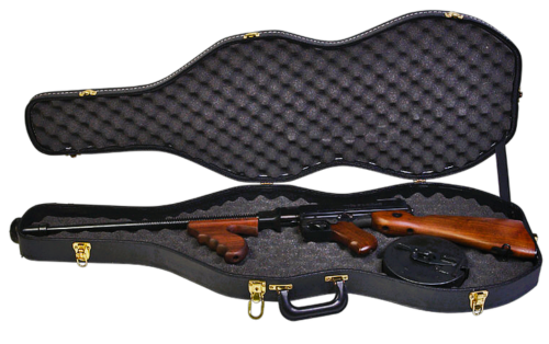 Hard case for traveling with firearms